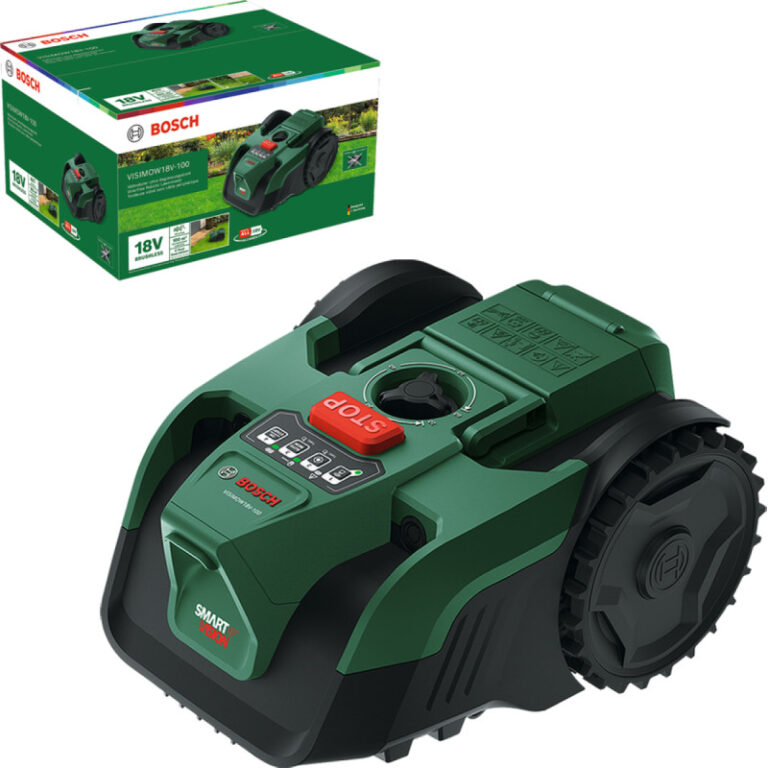 Bosch VISIMOW 18V-100 100 mÂ² Solo Robotplæneklipper