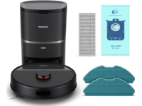 Philips XU3100/01, Støvpose, Sort, Metallic, Acrylonitrilbutadienstyren, 3 L, 66 dB, 0,35 L