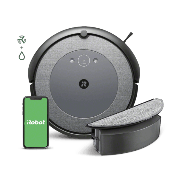 Roomba Combo® i5 og -gulvmoppe Robotstøvsuger