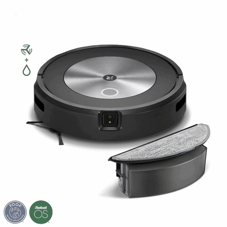 Roomba Combo® j5  og -gulvmoppe Robotstøvsuger