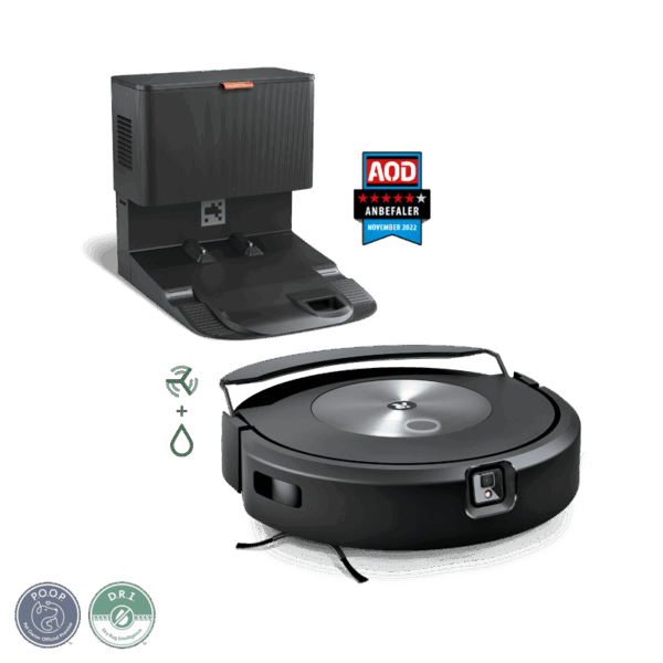Roomba Combo® j7+ og -gulvmoppe Robotstøvsuger