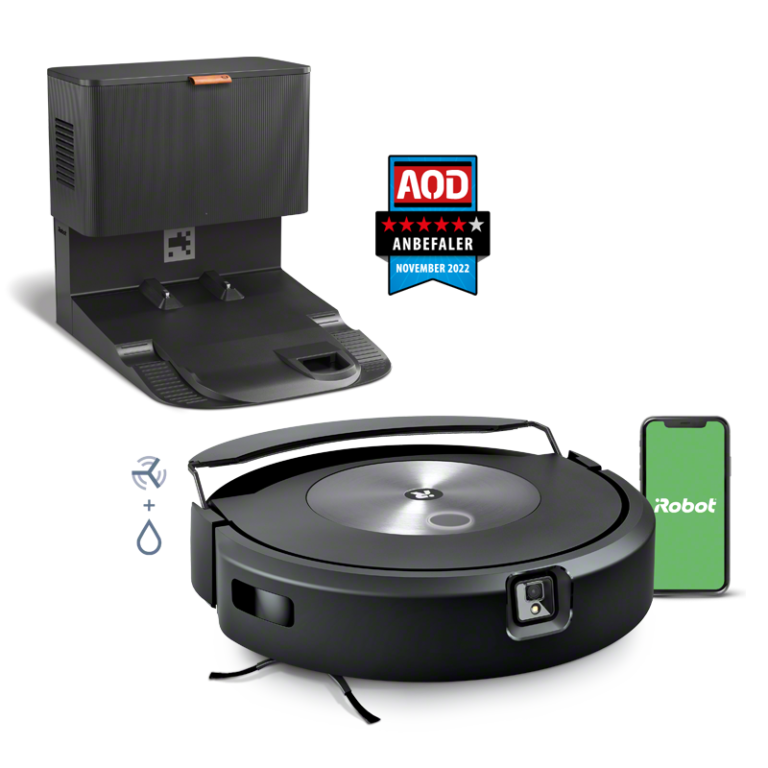 Roomba Combo® j7+ og -gulvmoppe Robotstøvsuger
