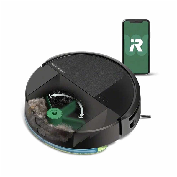 iRobot Roomba Combo 205 AutoCompact Sort Robotstøvsuger